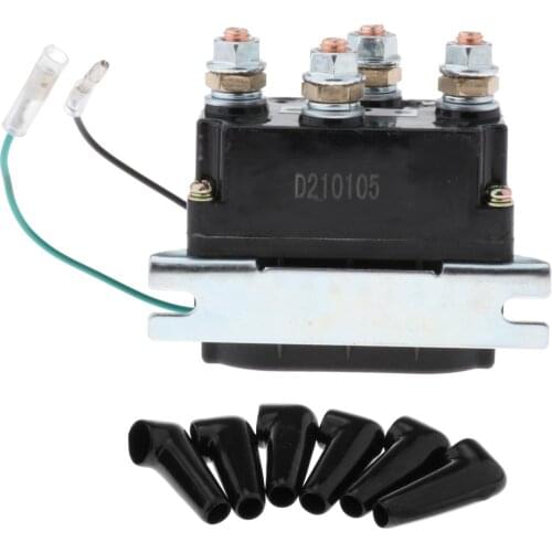 Professional 12V Solenoid Relay Contactor Set Replaces for ATV UTV 2000-5000lbs