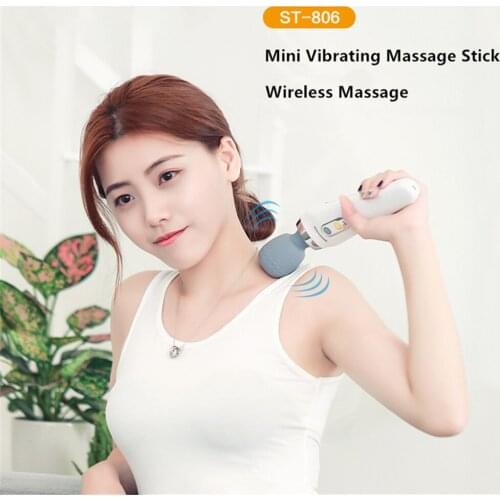Handheld Electric Shoulder And Neck Massager Hammer Back Relax Multifunctional Cervical Vertebra Waist Impact Full Body Massager