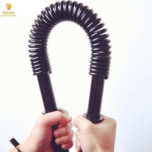 Arm strength device 40kg30kg black spring arm strength bar 50 kg chest expander 60 kg fitness grip bar