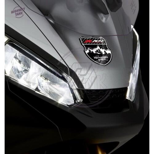 3D Motorcycle Shield Sticker Case for HONDA X-ADV 150 250 300 750 Adventure Rider Decals