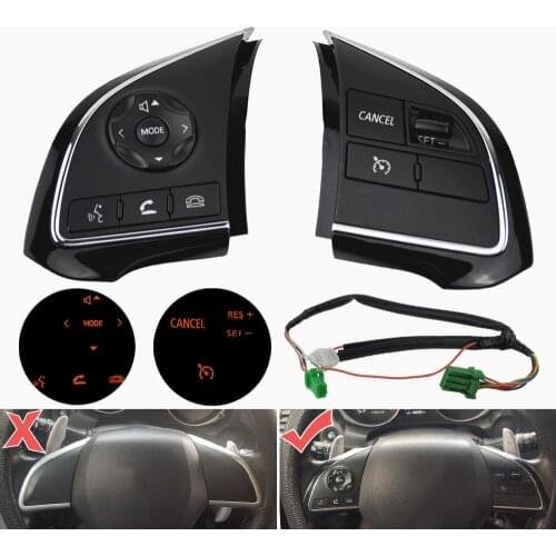 Auto Parts For Mitsubishi Outlander 13-18 Xpander ASX Cruise Control Switch Steering Wheel Button Audio Volume Switch