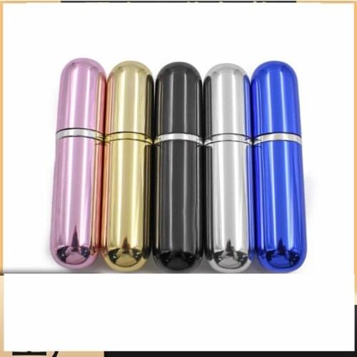 Travel mini container aluminum refillable perfum Refillable Perfume Spray Bottle Empty Cosmetic Storage Bottle Water Container