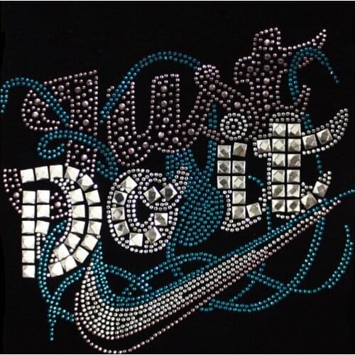 Brand LOGO New Hot Picture Clothes Hot Drilling Pattern Stickers Finished Picture Clothing Accessories DIY Jewelry Customization