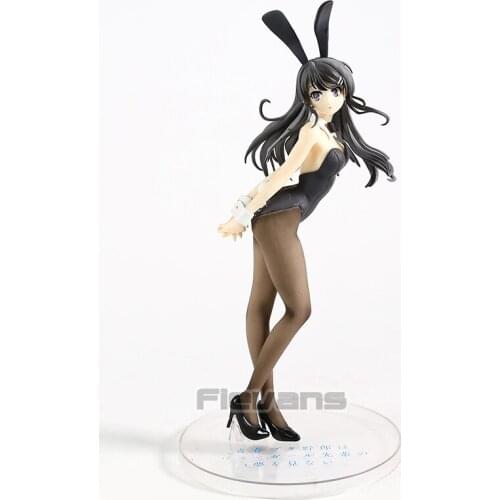 Seishun Buta Yarou wa Sakurajima Mai Bunny Ver 1/7 Scale Collectible Figure Anime Sexy Beauty Model Toy