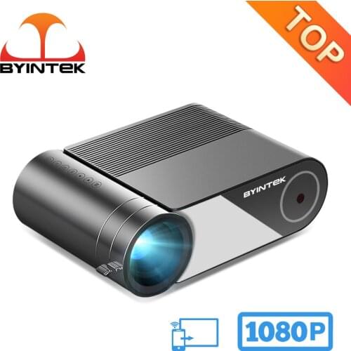 BYINTEK K9 Full HD 1080P Mini LED Portable Video Home Theater Projector (Option Wifi-display For Smart Phone Tablet)