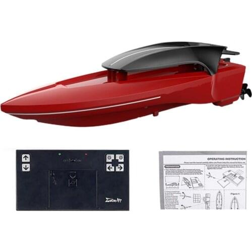 Navigation Model Toy Speedboat Design Remote Control 2.4G Electric RC Boat Kids Educational Toys for Children Gifts