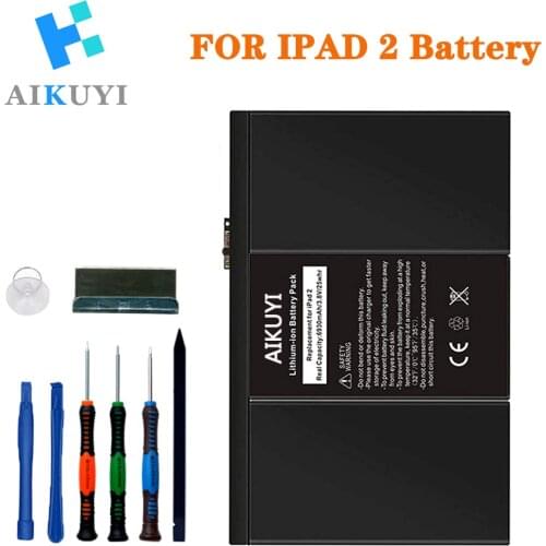 Battery Replacement Kit for iPad 2 2nd Generation A1395,A1396,A1397 with Full Repair Tools Set