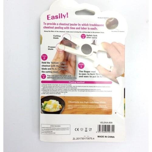 Chestnut Scissors Peeling Chestnuts Chestnut Works Kitchen tool