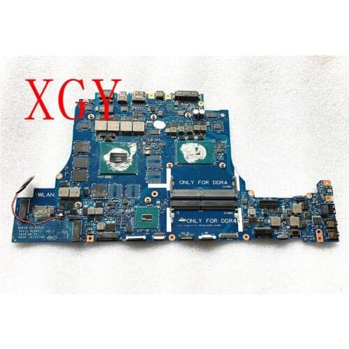 Original For DELL 17 R4 Laptop Motherboard SR32S I5-7300HQ CPU With CN-0CTW8D 0CTW8D CTW8D LA-D751P 100% working well