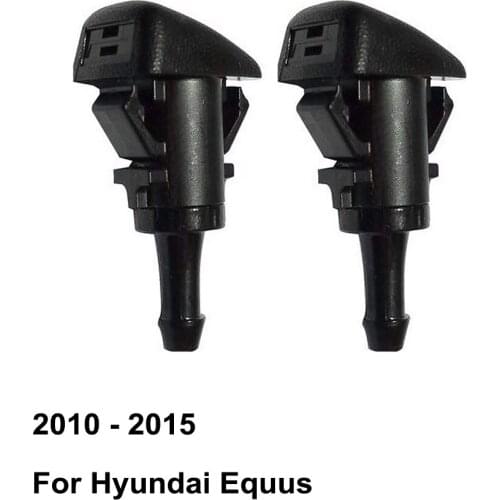 Front Windshield Washer Nozzle 986303J000 for Hyundai Equus ( 2010 - 2015 ) ( Pack of 2 )