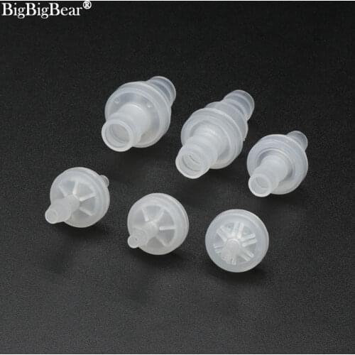 Diameter 3mm 4mm 5mm 6mm 8mm 10mm 12mm Plastic Check Valve One-Way Pagoda Inline Non-Return Gas Liquid Water Fluid Hook Stopper