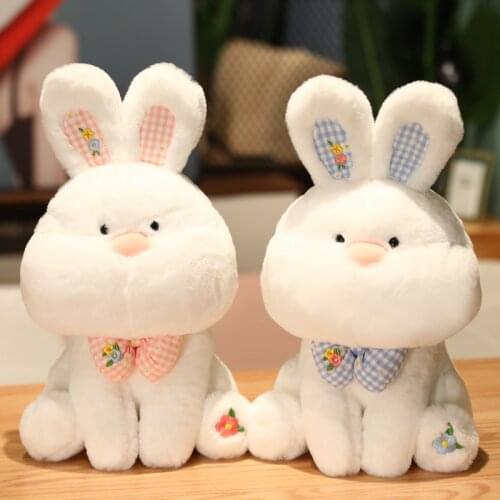 35/50/60CM New Kawaii Fat Rabbit Plush Toys Stuffed Animal Rabbit Dolls Kids Toys Baby Appease Pillow Girl Birthday Gifts