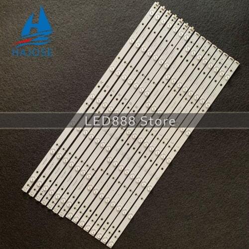 LED Backlight strip For Phil ips 65" TV 65PUS6121 65PUF6656 LB-GM3030-GJUHD658X14AED2-L-1-H/LB-GM3030-GJUHD658X14AED2-R-1-H