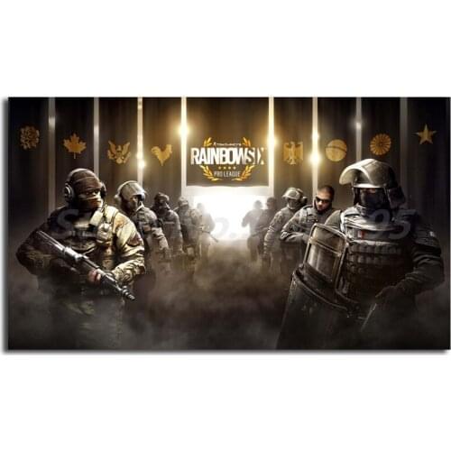 Rainbow Six Siege Pro League HD Walppaper Canvas Posters Prints Wall Art Painting Decorative Picture For Modern Home Decoration