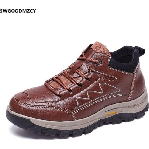 SWGOODMZCY Mens Winter Boots
