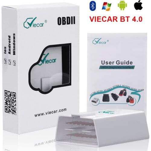 Viecar ELM 327 V1.5 OBD2 Car Diagnostic Tool For Android/IOS OBDII Scanner Original Bluetooth 4.0