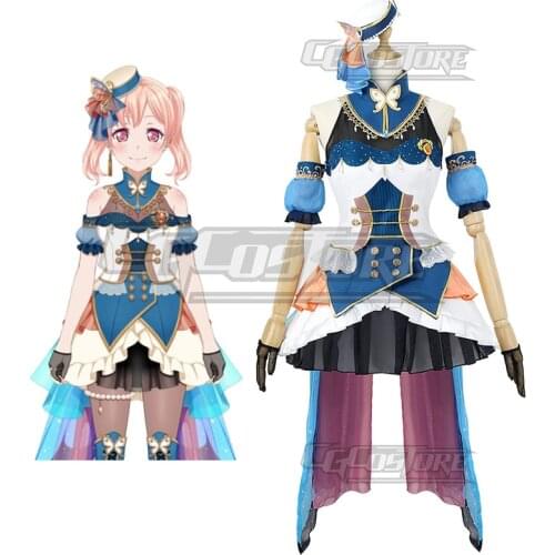 Bang Dream! Nanami Hiromachi Cosplay Costume Morfonica Anime Game Uniform Dresses Halloween Christmas Free shipping CG984CZH