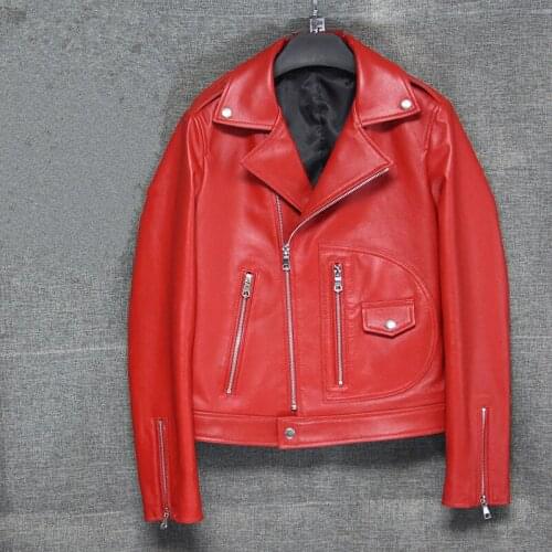 Fur Jacket Faux Coat Promotion Genuine Leather Full Vest Jacket 2019 Autumn New Sheep Female Slim Sexy Large Size Womens