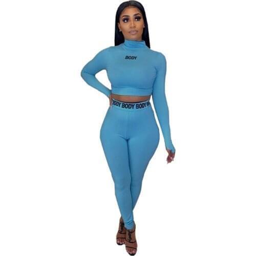2020 Women Clothing Two Piece Set Outfits Women Short Sets 2 Piece Set Sexy Clothing Tracksuits Joggers Pants