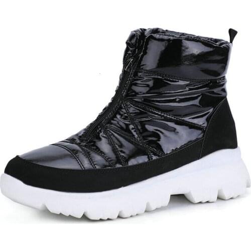 Women winter boots 2020 women snow boots non-slip waterproof warm winter shoes zipper women ankle boots Botas Mujer