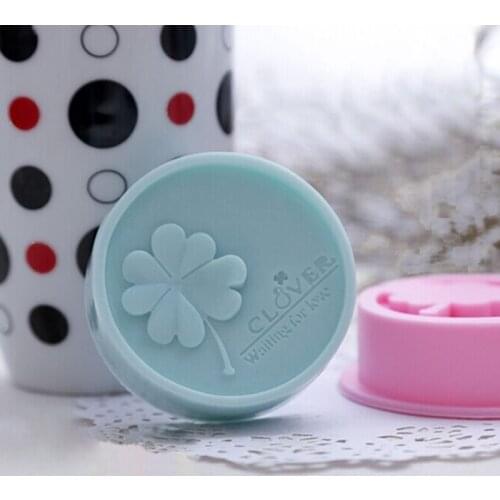 20pcs DIY Handmade Soap Making Square Round With Leaf Silicone soap molds Jelly cake cup Pudding Aroma mould clay wholesale