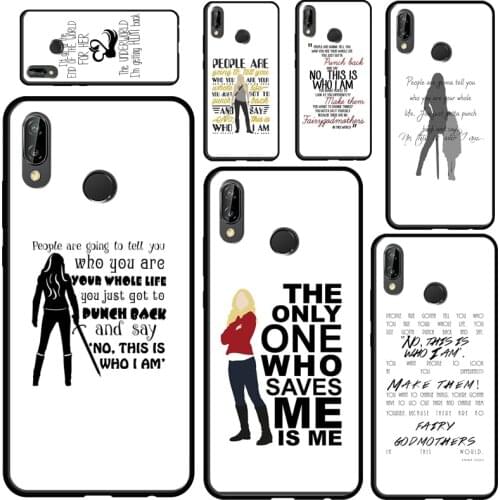 Once Upon a Time Emma Swan Quote For Huawei P40 Lite P20 P30 Pro Mate 20 P Smart Z 2019 Nova 5T Case For Honor 8A 8X 9X 10i