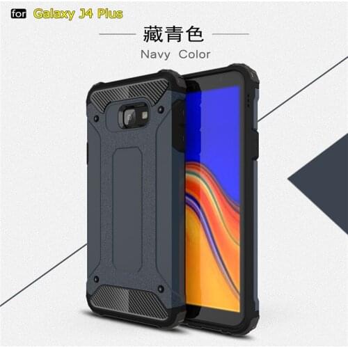 Case For Samsung Galaxy J4 Prime Cover Anti-knock Soft Silicone + Hard Plastic Back Case For Samsung Galaxy J4 Prime Bag J4 Plus
