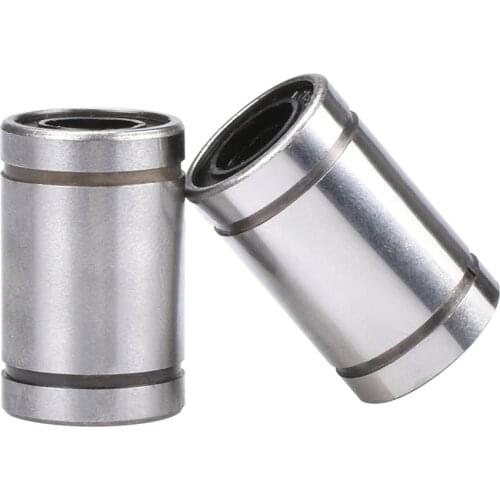 CNC LM8UU Ball Bearings 8mm Bushing 3D Printers Parts Rail Linear Long Rod Shaft Part 8mm*15mm*24mm Aluminum Bush For 3D Printer