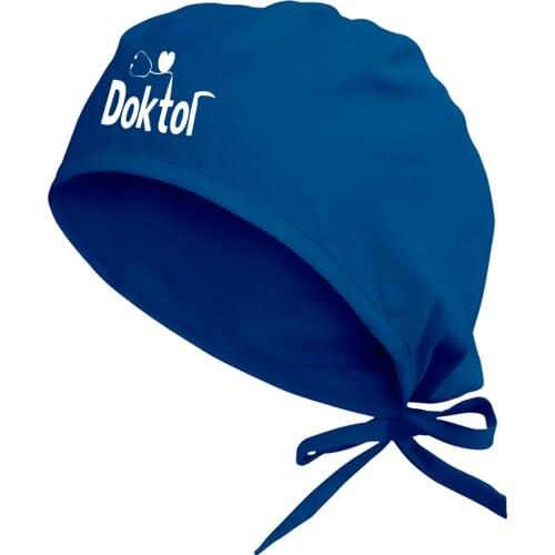 Unisex Surgical Cap Doctor Hat Nurse Pure Cotton surgical caps operating room caps nurses hats veterinary pet dentist hat