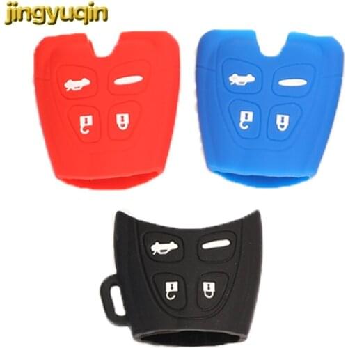 Jingyuqin 20PCS New arrivel Car Key Case Key Cover For SAAB 9-3 9-5 93 95 Blank Remote Car Key Shell Car-styling