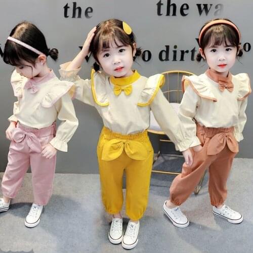 2020 Newborn Girls Clothing Sets Spring Autumn Toddler Girls Clothes Outfit Kids princess For Girl Suit Casual Children Clothing