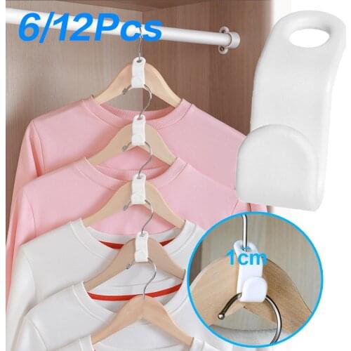 Multi-function Wardrobe Space-saving Hanger Connect Hook Coat Hook Plastic Closet Stack Hanger Rack Storage Clothes Organizer