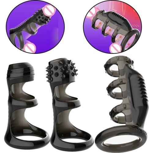 Penis Vibrating Penis Rings For Male Delay Ejaculation Men Sex Toys Silicon Penis Sleeve Ring Cock Ring Men penis rings cockring