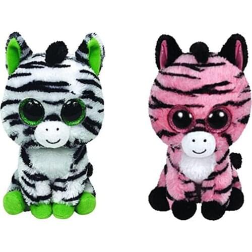 New Big Eyed Zebra Plush Kids Stuffed Animals Toys For Children Gifts 15CM/25CM