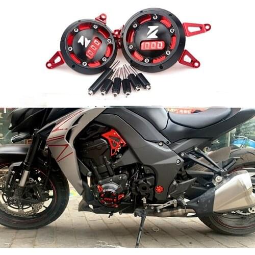 Applicable to Kawasaki Z1000/SX 10-17 Years Motorcycle Modified Engine Protection Cover Anti-Fall Cover