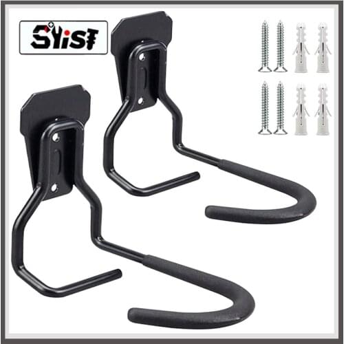 Bike Hook Wall-Mounted Vertical Bicycle Suspension Storage Tool Rack, Suitable for Gardens, Garages, Scaffolds, and Heavy Items