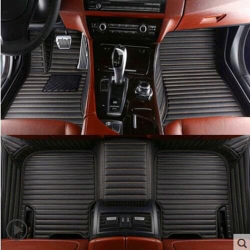 High quality rugs! Custom special car floor mats for Jeep Cherokee 2021 waterproof carpets for Cherokee 2022-2019,Free shipping