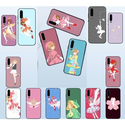 YNDFCNB Cardcaptor Sakura Luxury Phone Case For Huawei P20 P30 P9 P10 plus P8 lite P9 lite Psmart 2019 P20 pro P10 lite
