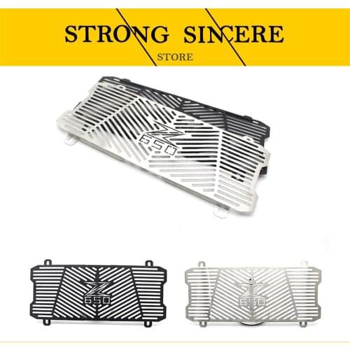 Motorcycle Stainless Steel Radiator Grille Guard Cover Protector Tank for KAWASAKI Z650 Z 650