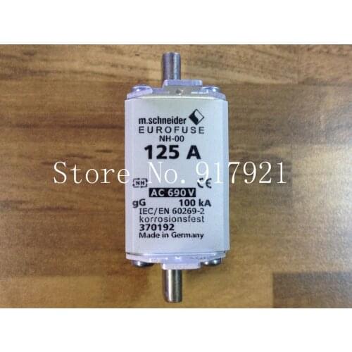 [ZOB] The United States EUROFUSE NH-00 125A BUSS 370192 IEC/EN60269-2 insurance 690V --5pcs/lot