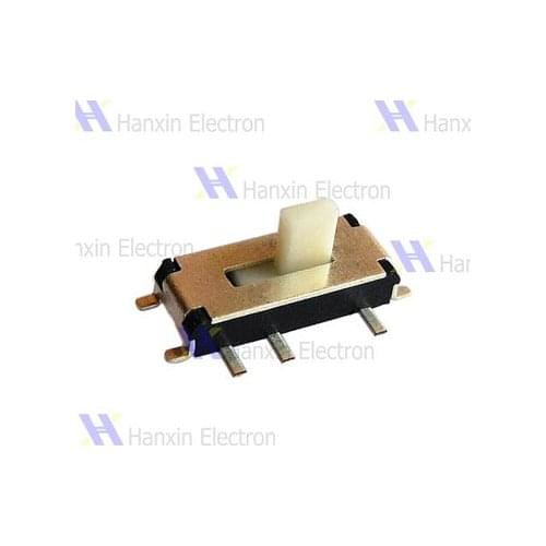 10Pcs/Lot 7-Pin Vertical Switch Stand-Up Switch Mss-12C01-07 7-Pin Toggle 2-Position Patch Small Switch