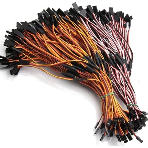5PCS Servo Extension Cable Y Wire For RC Futaba JR Male to Female Quadcopter Extension Servo Lead Futaba JR Wire Cable