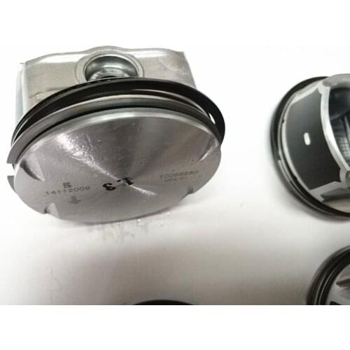 6pcs/set) Piston and Ring kit with pins for Chinese SAIC ROEWE 750 MG7 2.5L v6 engine Auto car motor parts