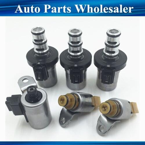 6pcs/set Original Refurbished 4F27E Transmission Shift Solenoid Set