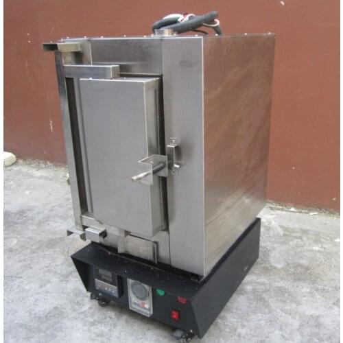 220V Jewelry Making Machine 2 or 4 pieces 4"*9" inch Flasks Capacity Muffle Oven Burnout Oven gypsum drying curing wax melting