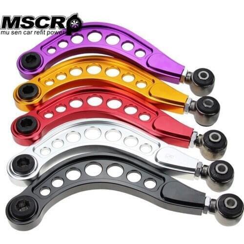 Aluminium Car Rear Camber Kits Lower Control Arm Camber Arm Kit for Honda Civic DX/LX/EX/SI FG2 FD 06-10