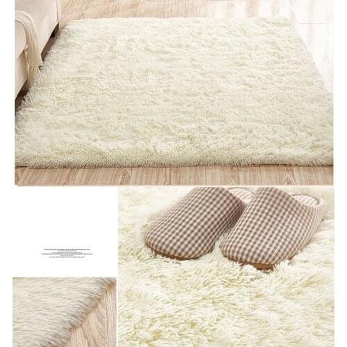 Hot Sales Shaggy Anti-Skid Carpet Printed Plush Floor Fluffy Mats Area Rug Bathroom Kitchen Living Room Mats Home Decoration