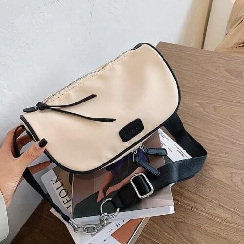 Small bag womens online celebrity Oxford cloth backpack 2021 new fashion texture shoulder bag western stylecasual messenger bag