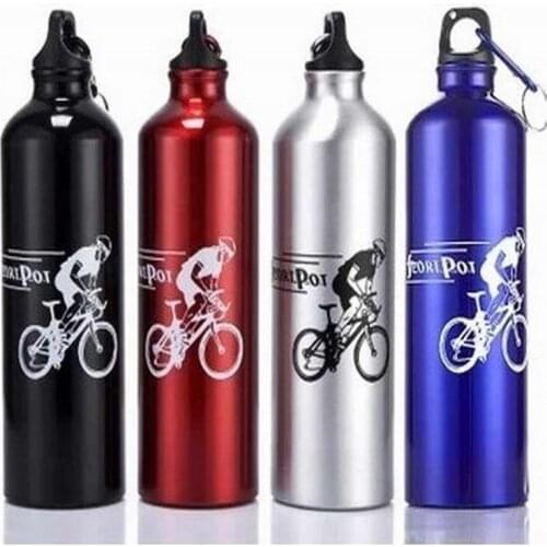New Cycling Camping Bicycle Sports Aluminum Alloy Water Bottle 750ml Bicycle kettle A1