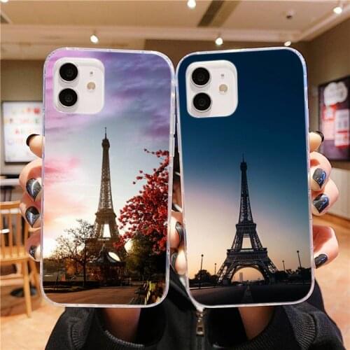 Prime Luxury Great Wonderful Eiffel Tower Phone Case for iPhone 8 7 6 6S Plus X 5S SE 2020 XR 11 pro XS MAX 12 12Mini